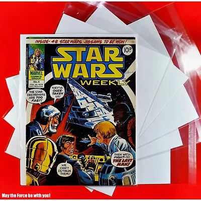 Buy Star Wars Weekly # 4    1 Marvel Comic Bag And Board 29 2 80 UK 1978 (Lot 2809 • 7£
