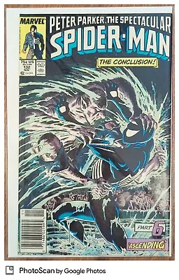 Buy Peter Parker The Spectacular Spider-Man #132 Marvel 1987 -Newsstand • 19.41£