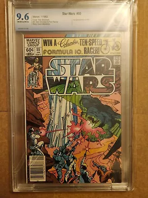 Buy Star Wars 55 CBCS 9.6 NM+ Off White Marvel Newsstand 1982 • 58.25£