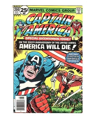 Buy Captain America 200 7.0 FN/VF Marvel Comics • 11.61£