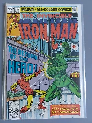 Buy Iron Man #135 Titanium Man - Return Of The Hero 1980 • 6£