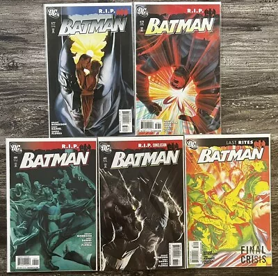 Buy Batman #s - 677 678 680 681 682 - RIP Storyline - Clean Copies! - Alex Ross! DC! • 6.99£