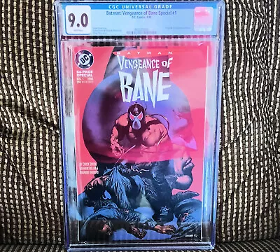 Buy BATMAN: VENGEANCE OF BANE SPECIAL #1 (1st Bane) – CGC 9.0 - 1st Printing • 69.89£