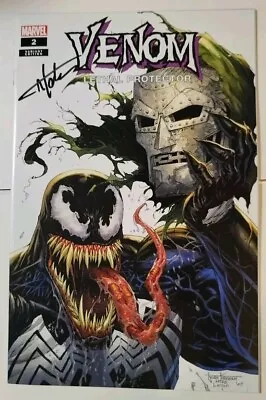 Buy Venom Lethal Protector #2 SIGNED By Tyler Kirkham W/ COA 🔥🕸️ • 25£