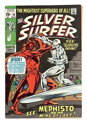 Buy Silver Surfer #16 GD/VG 3.0 1970 • 30.29£