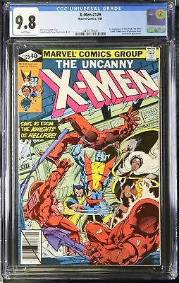 Buy X-Men #129 CGC NM/M 9.8 White Pages 1st Kitty Pryde White Queen Sebastian Shaw! • 1,552.44£