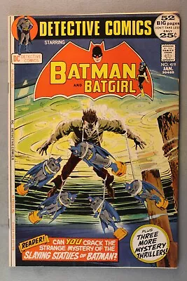 Buy Detective Comics #419 Starring BATMAN And BATGIRL *1972* High Grade! • 73.78£