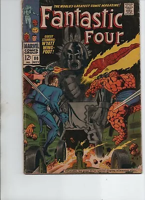 Buy Fantastic Four # 80 (marvel 1968)key-1st App Living Totem-gd + • 15.52£