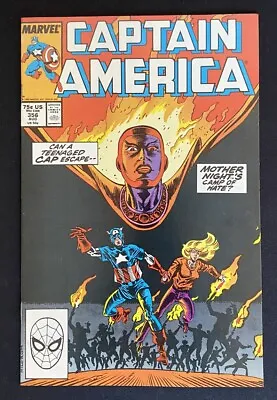 Buy Captain America #356 (1989) 1st App. Mother Night - Marvel Comics • 1.93£