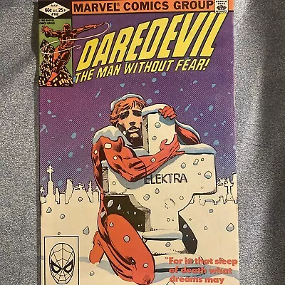 Buy Daredevil The Man Without Fear! ￼ #182 (1982, Marvel) Punisher App Direct • 7.76£