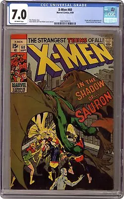 Buy Uncanny X-Men #60 CGC 7.0 1969 3982569019 1st App. Sauron • 169.20£