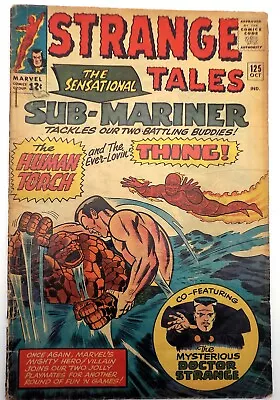 Buy STRANGE TALES #125 Marvel Comics 1964 • 12.44£