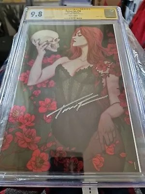 Buy  DC Poison Ivy #10 Jenny Frison CGC SS FOIL! 9.8 • 100£