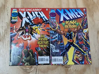 Buy X-Men #52 & Uncanny X-Men #333 1st Cameo & Full Appearance Of Bastion 1996  • 27.18£