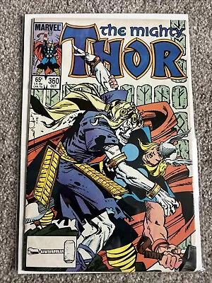 Buy Marvel Comics - The Mighty Thor #360 - Classic Walt Simonson Story And Art! • 0.99£