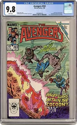 Buy Avengers #263 CGC 9.8 1986 3939843019 • 120.37£