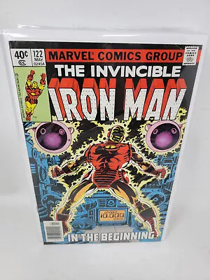 Buy IRON MAN #122 1979 Marvel 6.5 DAVE COCKRUM COVER ART • 7.77£