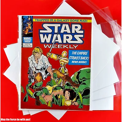 Buy Star Wars Weekly # 116    1 Marvel Comic Bag And Board 14 5 80 UK 1980 (Lot 2695 • 7£