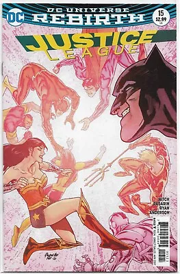 Buy Justice League (2017) #15 Paquette Cover Rebirth Wonder Woman Batman DC Comics • 1.52£