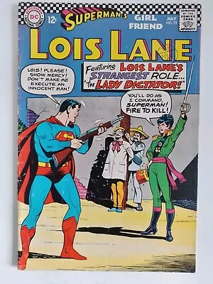 Buy DC Silver Age LOIS LANE Superman's Girl Friend  # 75 1967   VG+ • 13£