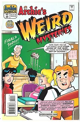 Buy 2002 Archie - Archie's Weird Mysteries # 20 - Great Condition • 4.77£