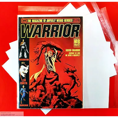Buy Warrior Magazine # 8 Original V For Vendetta British Alan Moore Comic (Lot 3644 • 12.49£