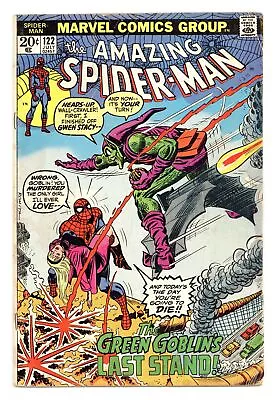 Buy Amazing Spider-Man #122 GD 2.0 1973 • 112.61£