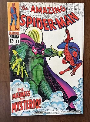 Buy Amazing Spider-Man #66 Very Fine- 1968 • 97.07£