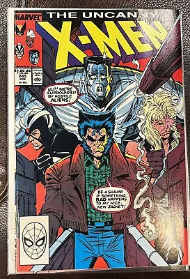Buy Uncanny X-Men #245 Print Rob Liefeld Cover/Art Wolverine Longshot NM- • 19.38£
