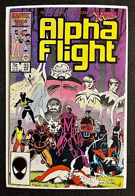 Buy Marvel Comics, Alpha Flight #33 1985 1st App Yuriko Oyama As Lady Deathstrike. • 10.87£