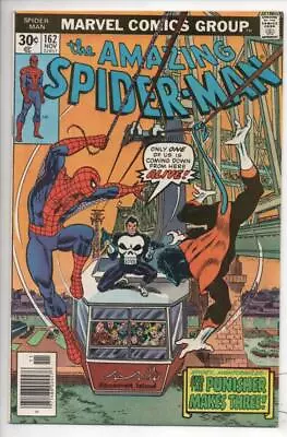 Buy Amazing SPIDER-MAN #162, VG/FN, Punisher, 1976 Andru, JigSaw • 31.11£