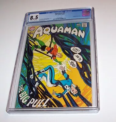 Buy Aquaman #51 - DC 1970 Bronze Age Issue - CGC VF+ 8.5 - Neal Adams • 112.61£