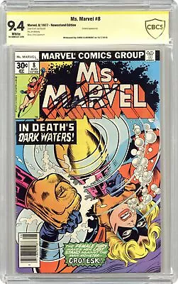 Buy Ms. Marvel #8 CBCS 9.4 Newsstand SS Chris Claremont 1977 18-3B8C331-026 • 104.84£