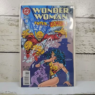 Buy DC Comics Wonder Woman #107 1996 The Demon Vintage Comic Book Sleeved Boarded • 6.21£