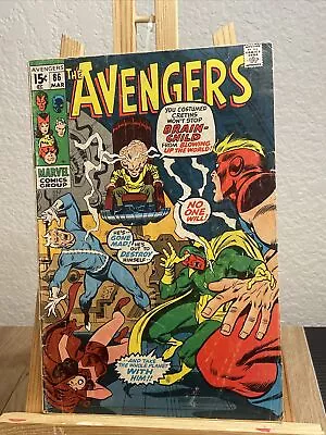 Buy Avengers #86 Marvel 1971 2nd Appearance Squadron Supreme 1st App. Brain-Child • 18.67£