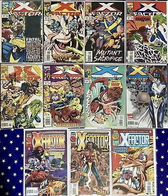 Buy X-factor, Marvel 11 Comic Bundle, 1993-6, Vgc, Bagged/boarded, Hologram With #92 • 26.99£