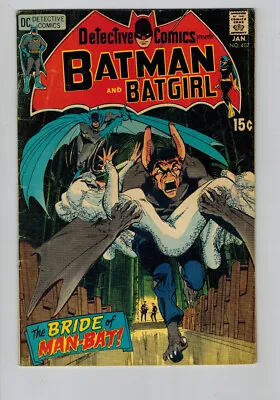Buy Detective Comics (1937) #  407 (4.5-VG+) (1041686) Neal Adams, Man-Bat 1971 • 40.50£