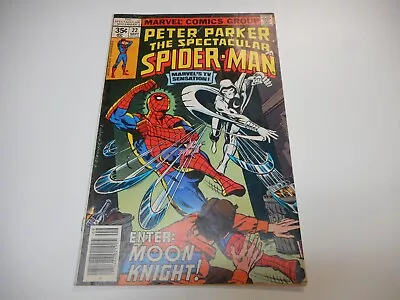 Buy Peter Parker Spectacular Spider Man 22 1978 Moon Knight • 13.19£