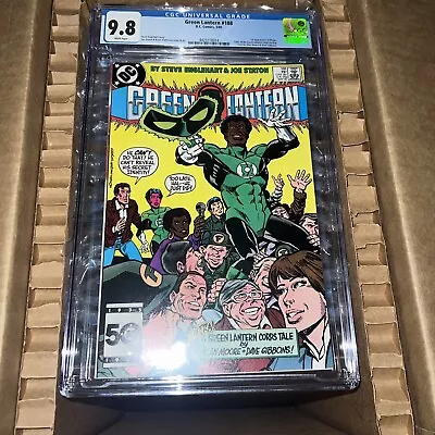 Buy Green Lantern #188 Cgc 9.8 1st Mogo Joe Staton White Pages • 155.28£