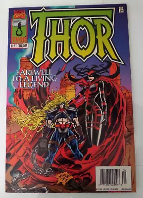 Buy 1996 Thor #502 Marvel Final Issue Of 1st Thor Series Comic Book • 7.76£