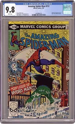 Buy Amazing Spider-Man #212D CGC 9.8 1981 4439884014 • 159.20£