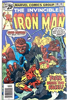 Buy Iron Man # 88.  1st Series. July 1976.  George Tuska-art. Vfn 8.0. +marvel Stamp • 11.99£