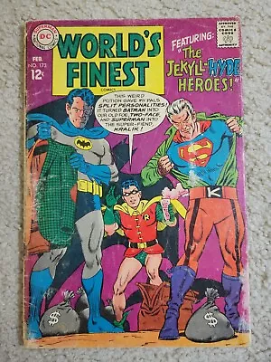 Buy World's Finest Comics (1968) #173 1st Silver Age App. Of Two-Face 1.8 GD- • 7.77£