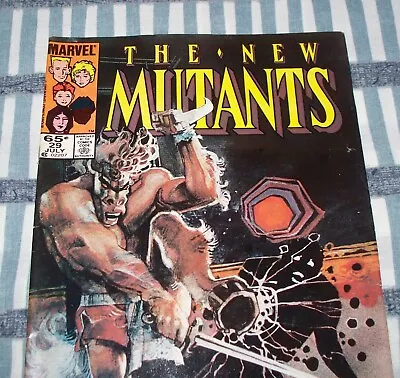 Buy Marvel Comics The New MUTANTS #29 Sunspot Vs.  July 1985 In F/VF (7.0) Condition • 10.09£