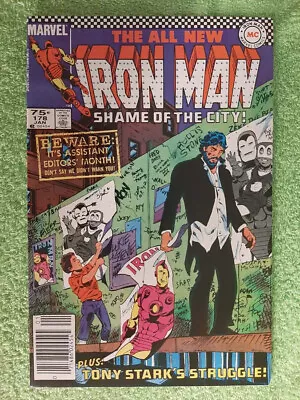Buy IRON MAN #178 NM : NEWSSTAND Canadian Price Variant : RD6289 • 24.49£