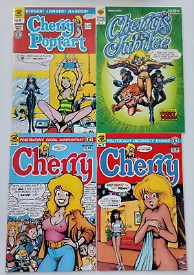 Buy Cherry Poptart Lot (4) #2 2nd Print Cherry 5, 7 & Cherry's Jub 3 1993 High Grade • 116.49£