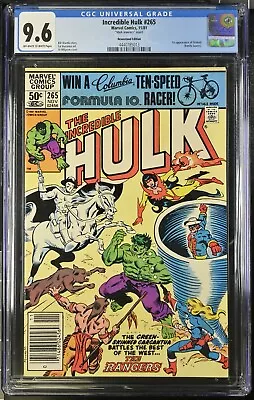 Buy Incredible Hulk #265 Cgc 9.6, 1981, 1st Appearance Firebird, Mark Jewelers • 271.81£