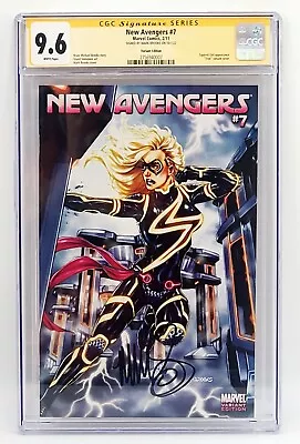 Buy Marvel Comics - New Avengers #7 - 2011 - Signed Mark Brooks Variant - SS CGC 9.6 • 124.48£