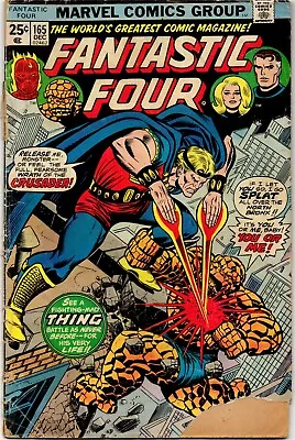 Buy Fantastic Four #165 Vs. The Crusader! Marvel 1975 - Mark Jewelers Insert • 8.53£