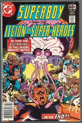 Buy Superboy Legion Of Super-Heroes 241  Earthwar!  Giant  Fine  1978 DC Comic • 6.95£